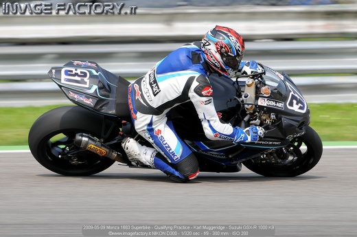 2009-05-09 Monza 1683 Superbike - Qualifyng Practice - Karl Muggeridge - Suzuki GSX-R 1000 K9